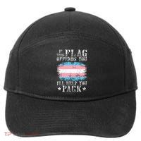 If This Flag Offends You Rainbow Pride 7-Panel Snapback Hat