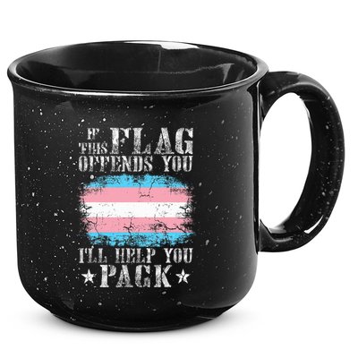 If This Flag Offends You Rainbow Pride 15oz Campfire Ceramic Mug