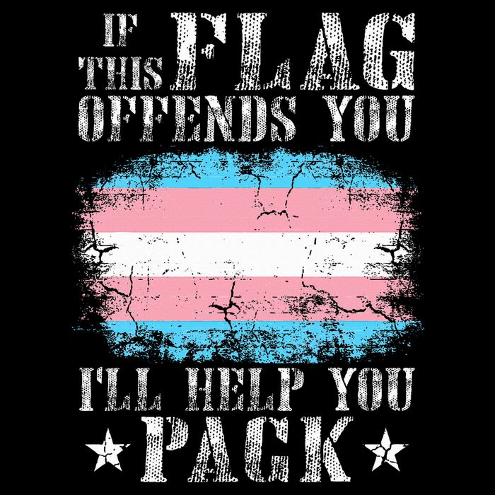 If This Flag Offends You Rainbow Pride Drawstring Bag