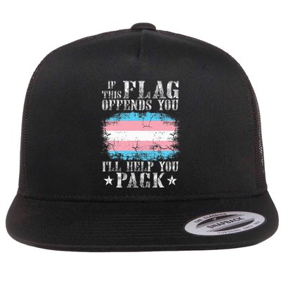 If This Flag Offends You Rainbow Pride Flatbill Hat