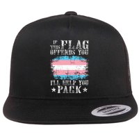 If This Flag Offends You Rainbow Pride Flatbill Hat