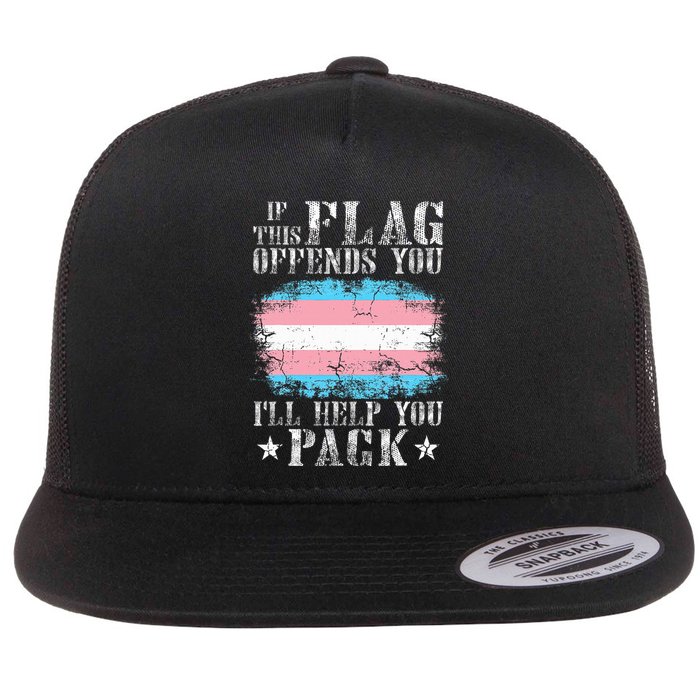 If This Flag Offends You Rainbow Pride Flatbill Hat