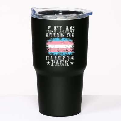 If This Flag Offends You Rainbow Pride Tumbler
