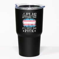 If This Flag Offends You Rainbow Pride Tumbler