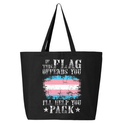 If This Flag Offends You Rainbow Pride 25L Jumbo Tote