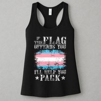 If This Flag Offends You Rainbow Pride Womens Tank Top