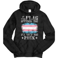 If This Flag Offends You Rainbow Pride Tie Dye Hoodie