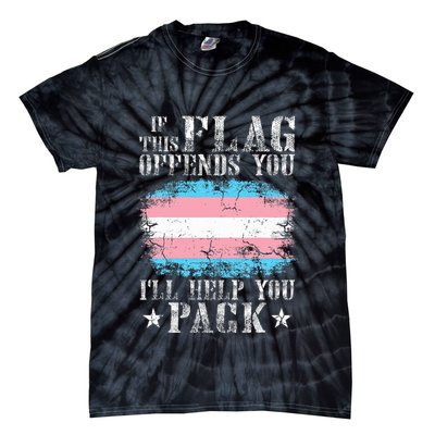 If This Flag Offends You Rainbow Pride Tie-Dye T-Shirt