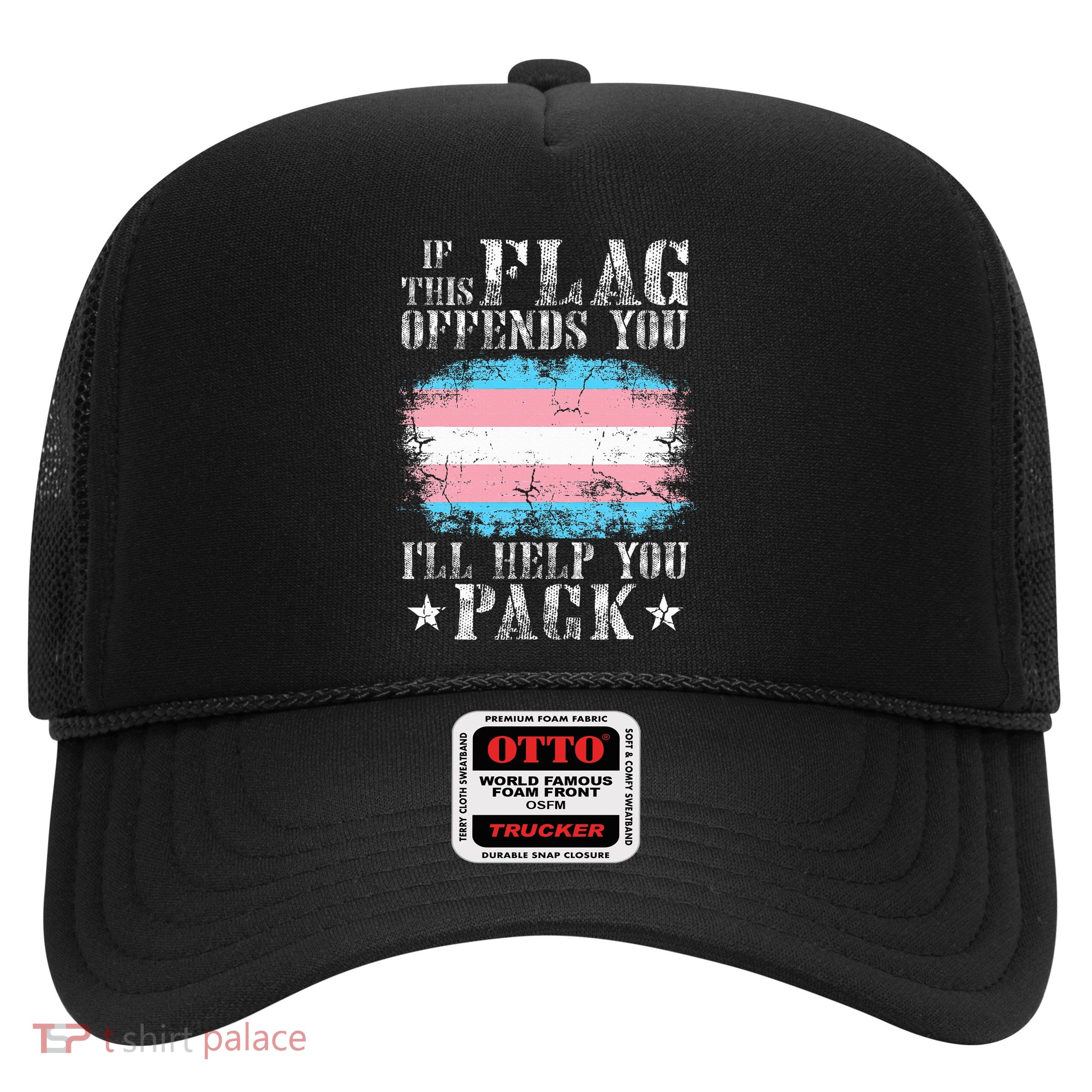If This Flag Offends You Rainbow Pride Trucker Hat