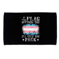 If This Flag Offends You Rainbow Pride Microfiber Hand Towel