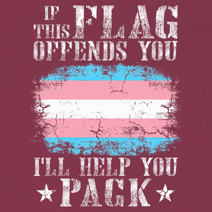 If This Flag Offends You Rainbow Pride 16oz Travel Tumbler