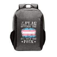 If This Flag Offends You Rainbow Pride Vector Backpack