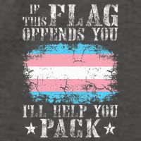 If This Flag Offends You Rainbow Pride Vector Backpack