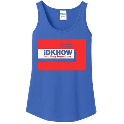 Idkhow – They Found Me Ladies Essential Tank