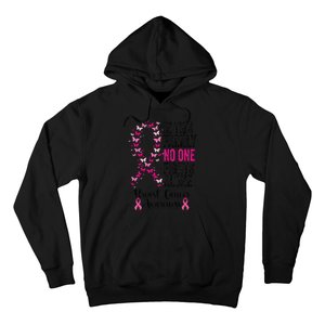 In This Family No One Fight Alone Breast Cancer Awareness Hoodie