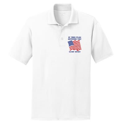 If This Flag Offends You Same Here PosiCharge RacerMesh Polo