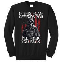 If This Flag Offends You 4th Of July Us Flag Usa Patriotic Sweatshirt