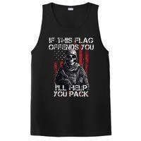 If This Flag Offends You 4th Of July Us Flag Usa Patriotic PosiCharge Competitor Tank