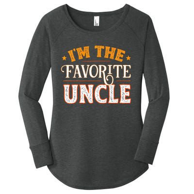 I'm The Favorite Uncle Women's Perfect Tri Tunic Long Sleeve Shirt