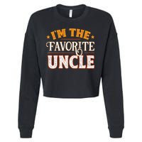I'm The Favorite Uncle Cropped Pullover Crew