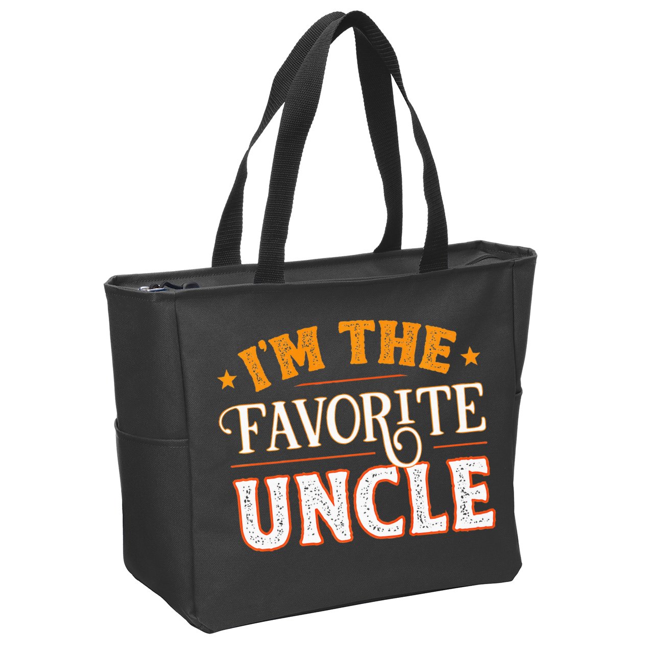 I'm The Favorite Uncle Zip Tote Bag