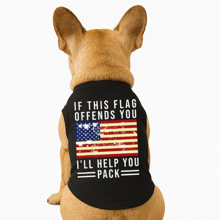 If This Flag Offends You I'll Help You Pack Doggie Tank
