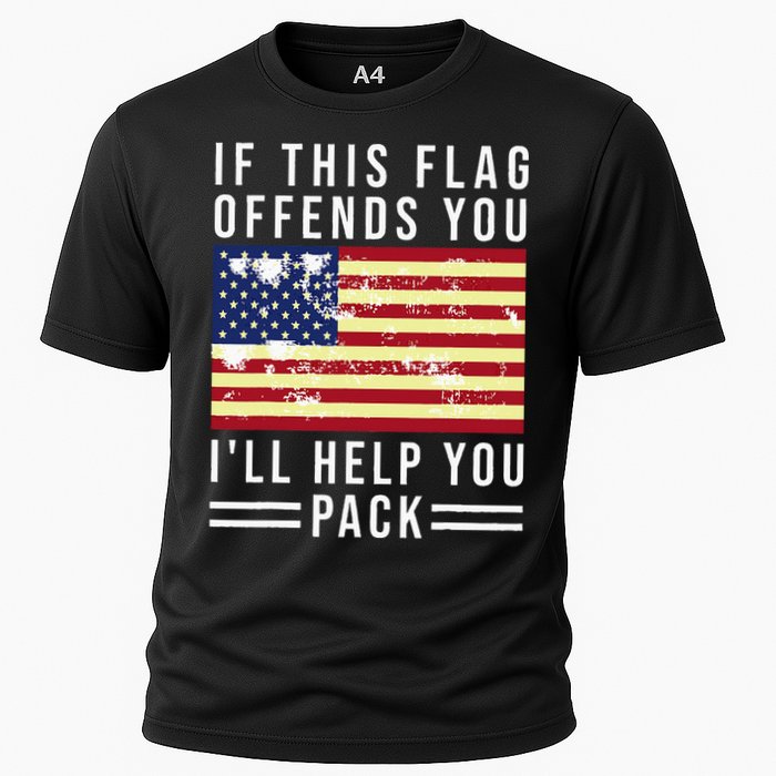 If This Flag Offends You I'll Help You Pack Performance Shirt