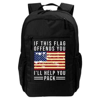 If This Flag Offends You I'll Help You Pack Backpack