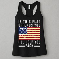 If This Flag Offends You I'll Help You Pack Womens Tank Top