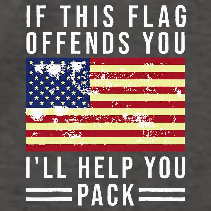 If This Flag Offends You I'll Help You Pack Vector Backpack