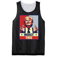 Indict This Funny Trump 2024 Mesh Reversible Basketball Jersey Tank