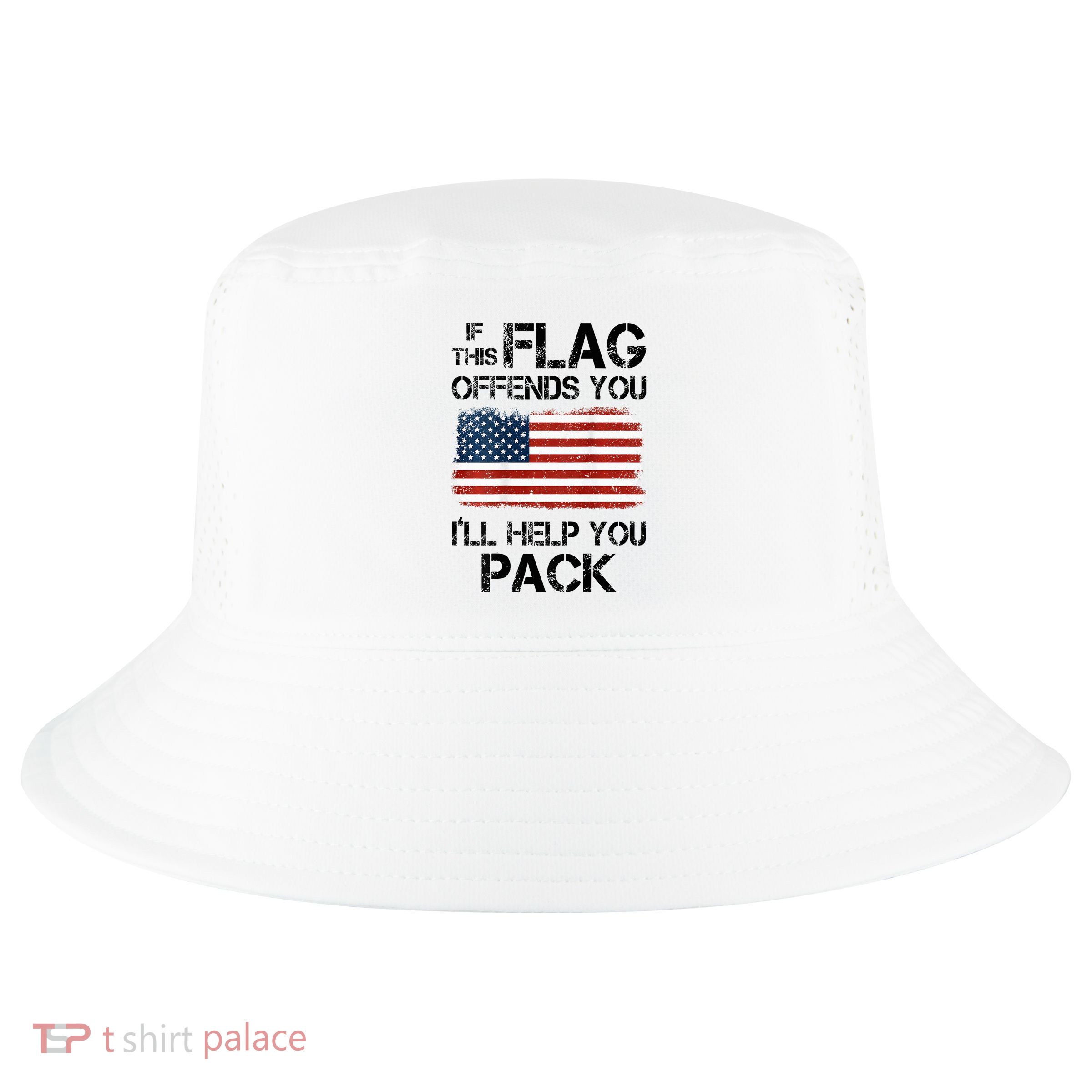 If This Flag Offends You ILl Help You Pack Cool Comfort Performance Bucket Hat