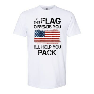 If This Flag Offends You ILl Help You Pack Softstyle® CVC T-Shirt