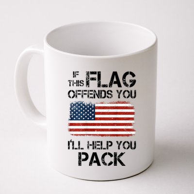 If This Flag Offends You ILl Help You Pack Mug