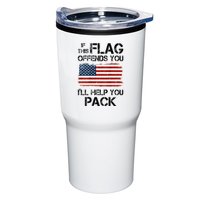 If This Flag Offends You ILl Help You Pack Tumbler