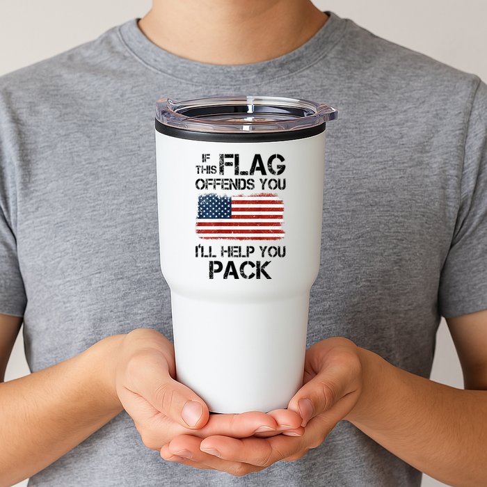 If This Flag Offends You ILl Help You Pack Tumbler