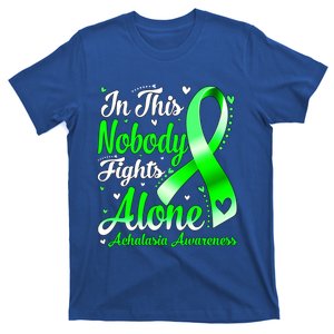 In This Family Nobody Fight Alone Achalasia Awareness Cute Gift T-Shirt