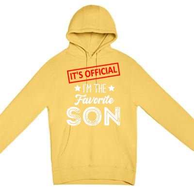 IM The Favorite Son Birthday Boy Premium Pullover Hoodie