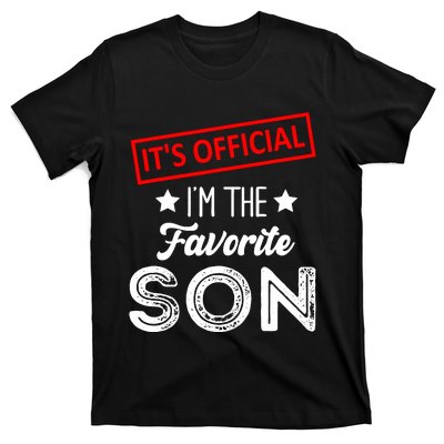 IM The Favorite Son Birthday Boy T-Shirt