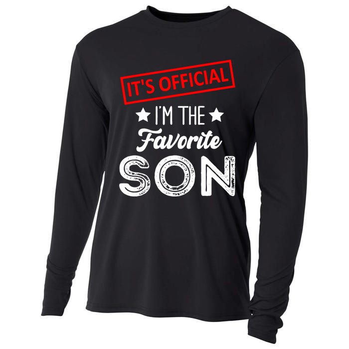 IM The Favorite Son Birthday Boy Cooling Performance Long Sleeve Crew