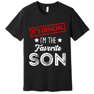 IM The Favorite Son Birthday Boy Premium T-Shirt