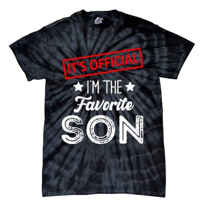 IM The Favorite Son Birthday Boy Tie-Dye T-Shirt