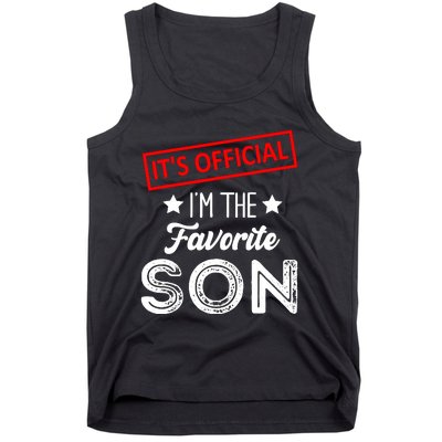 IM The Favorite Son Birthday Boy Tank Top