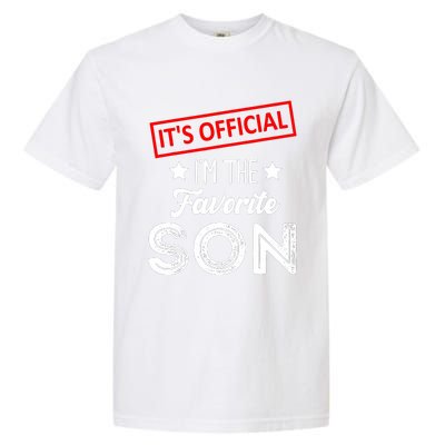 IM The Favorite Son Birthday Boy Garment-Dyed Heavyweight T-Shirt