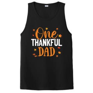 I'm Thankful For My Dad Thanksgiving Matching Family PosiCharge Competitor Tank