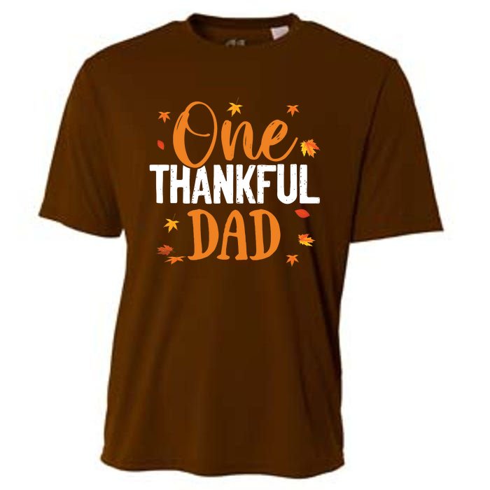 I'm Thankful For My Dad Thanksgiving Matching Family Cooling Performance Crew T-Shirt