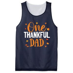 I'm Thankful For My Dad Thanksgiving Matching Family Mesh Reversible Basketball Jersey Tank