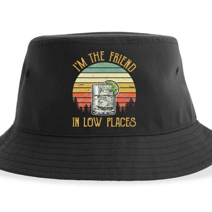 I'm The Friend In Low Places Country Music Sustainable Bucket Hat