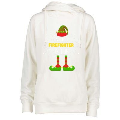 I'm The Firefighter Family Matching Group Xmas Costume Great Gift Womens Funnel Neck Pullover Hood