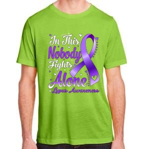 In This Family Nobody Fight Alone Lupus Awareness Great Gift Adult ChromaSoft Performance T-Shirt